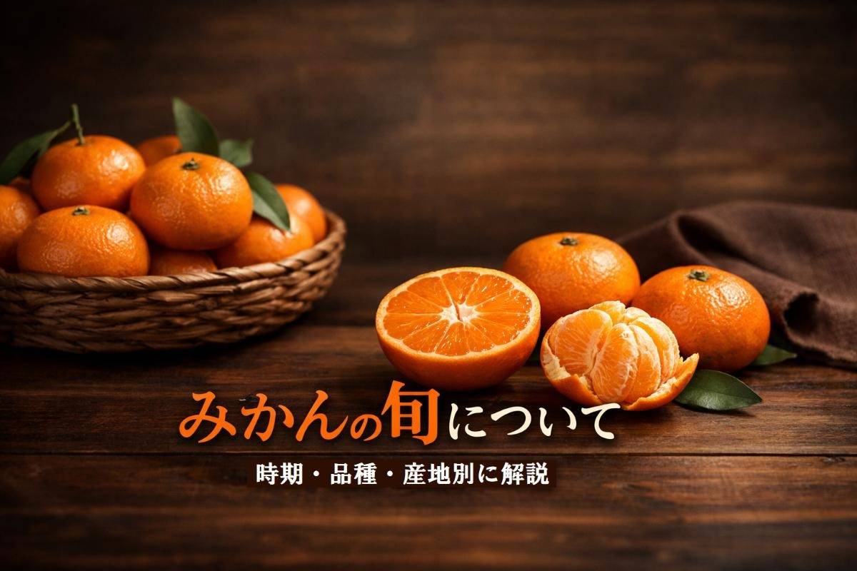 みかんの旬について時期・品種・産地別に解説|美味しい選び方と保存ガイド