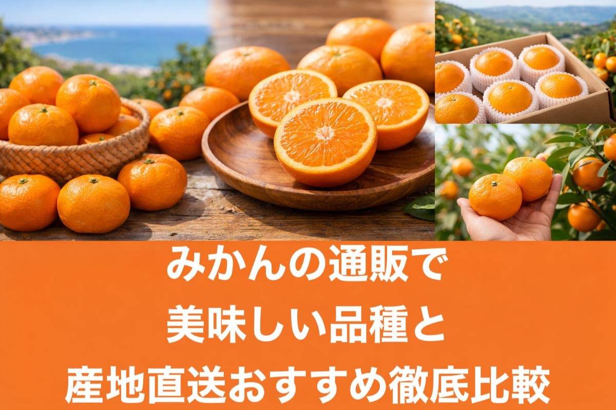 みかんの通販で美味しい品種と産地直送おすすめ徹底比較